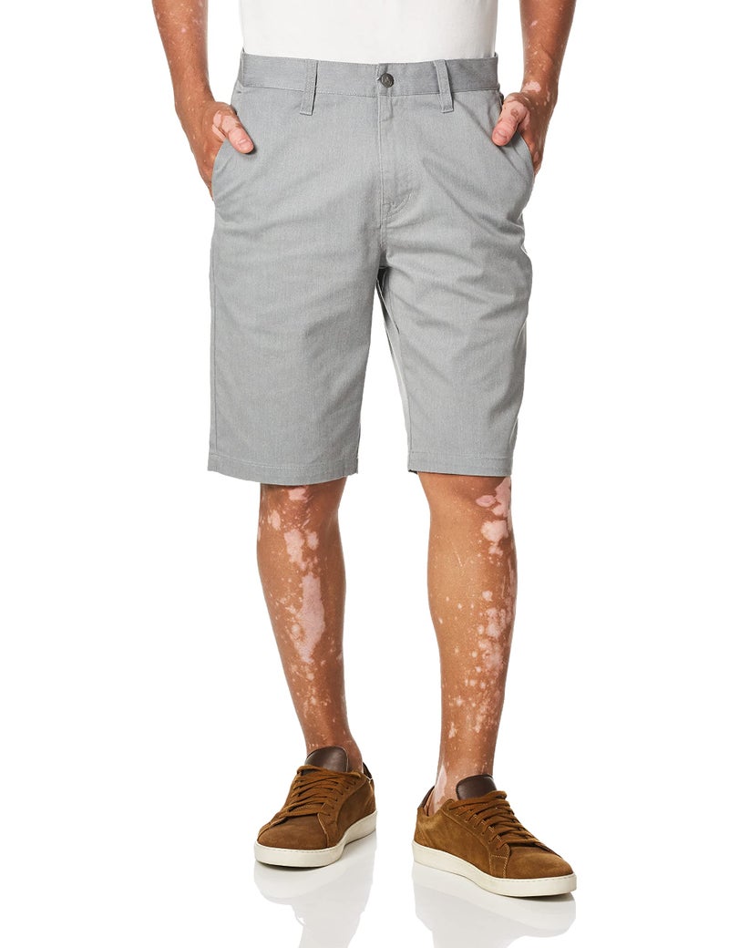 Volcom Men's Vmonty Stretch Short Heather Grey 42 - Image 1
